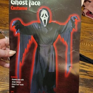 Ghost Face Scream Halloween Costume Childs M See  Pic for Sizing info
